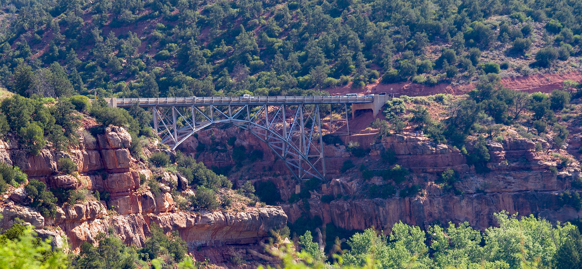 Midgley Bridge über den Wilson Canyon