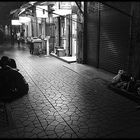 Midnight in Bangkok, just opposite the Royal Palace