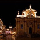 Midnight in Old Town Dubrovnik, Croatia