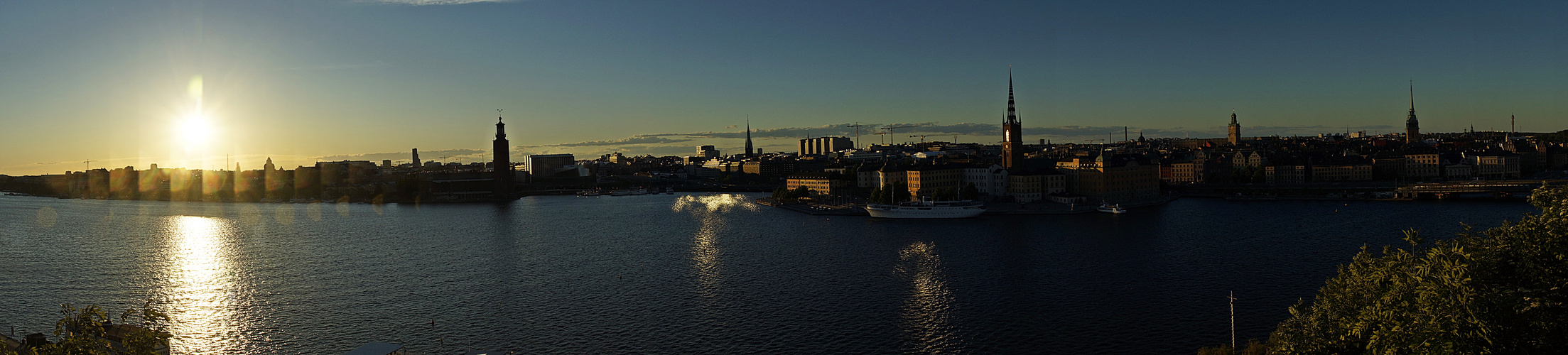 Midsommar i Stockholm " Das Panorama"