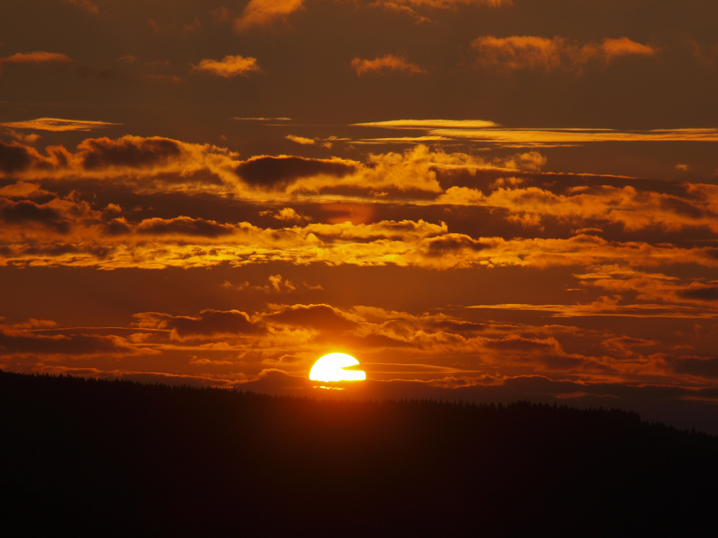 Midsommer-Sonnenaufgang