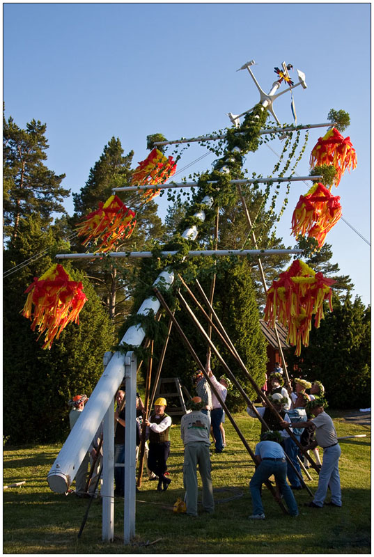 Midsommerfeier auf Åland