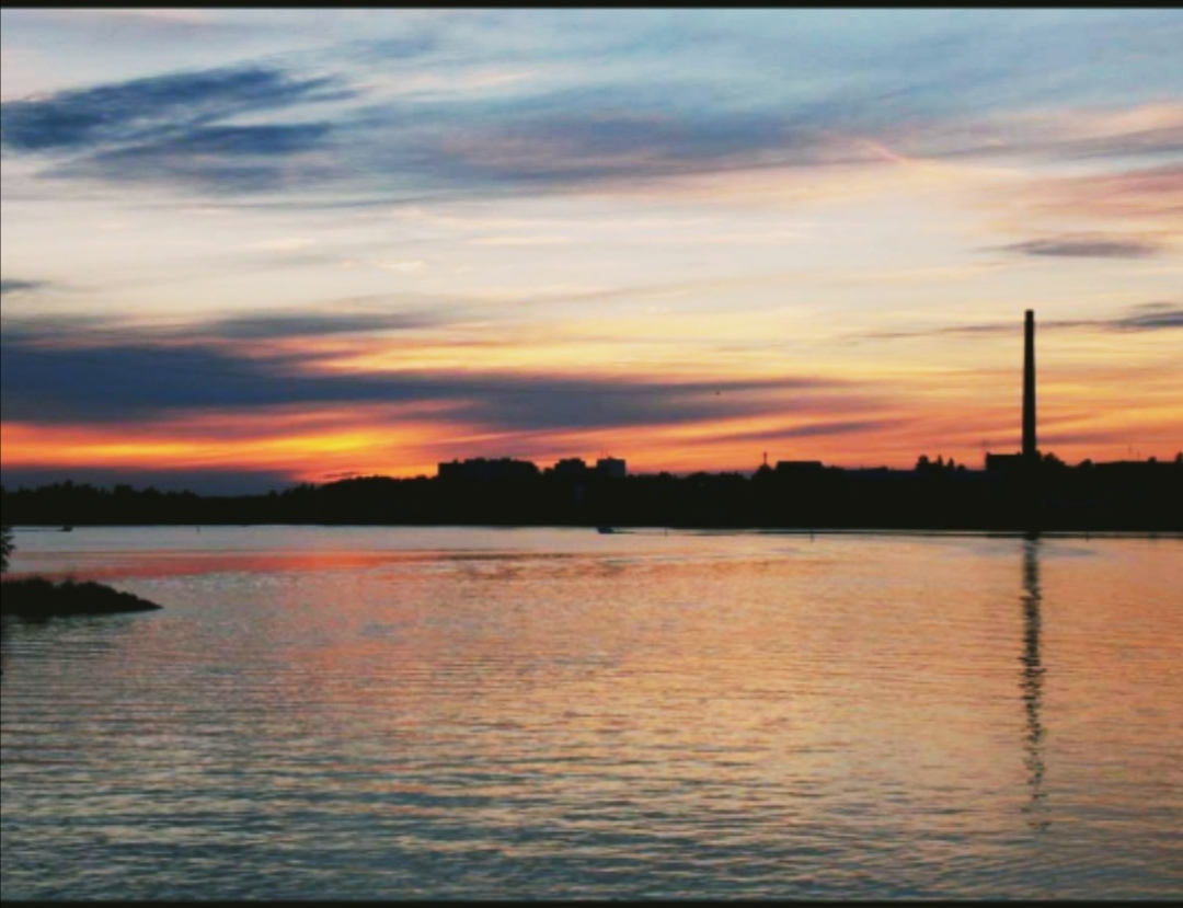 Midsummer in Finnland.