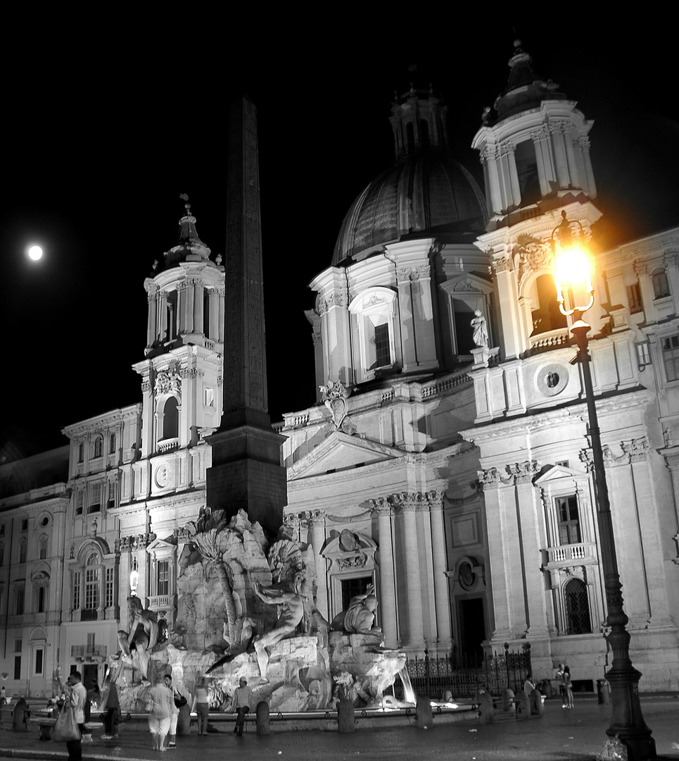 Midsummer night in Rome