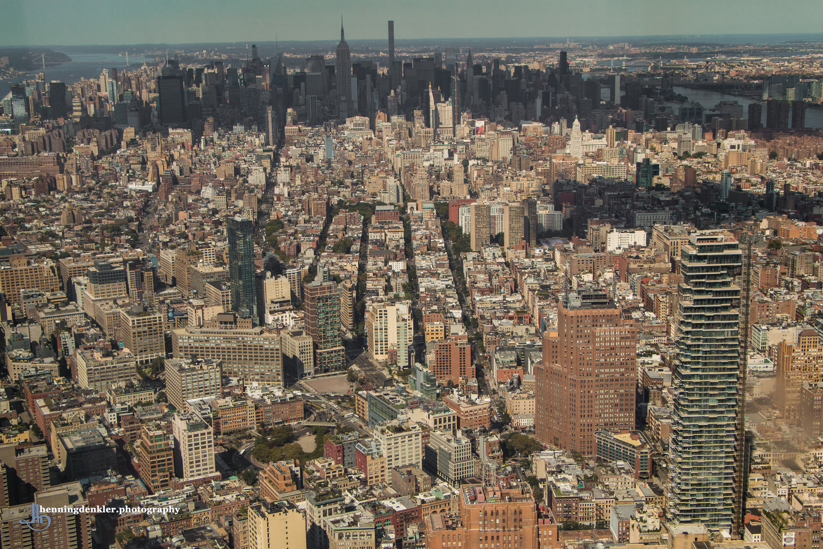 Midtown Manhattan vom Freedom Tower aus