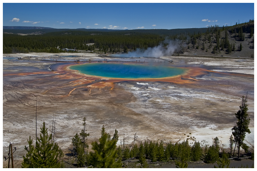 Midway Geyser Basin - Grand Prismatic Spring