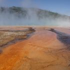 Midway Geyser Basin in Wyoming USA