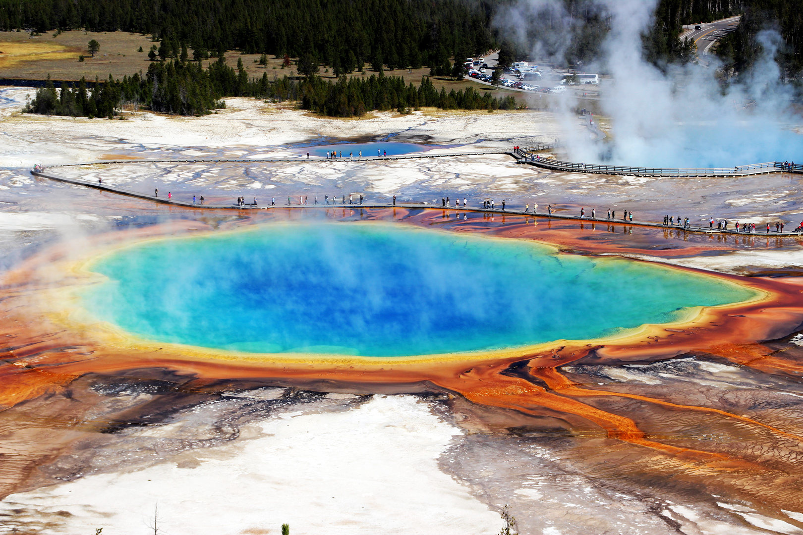 Midway Geyser Basin - Yellowstone National Park