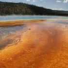 Midway geyser bassin dansle park du Yellowstone (Wyoming)