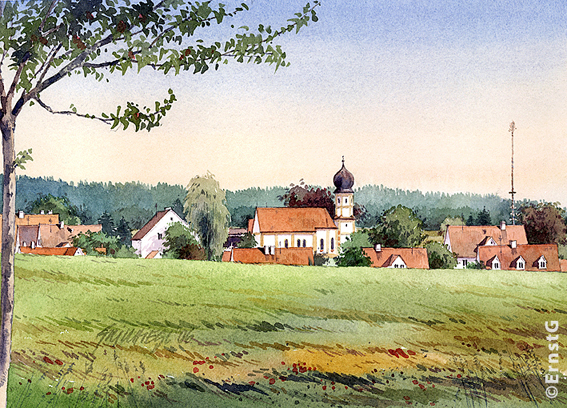 Miegersbach (Aquarell - ID)