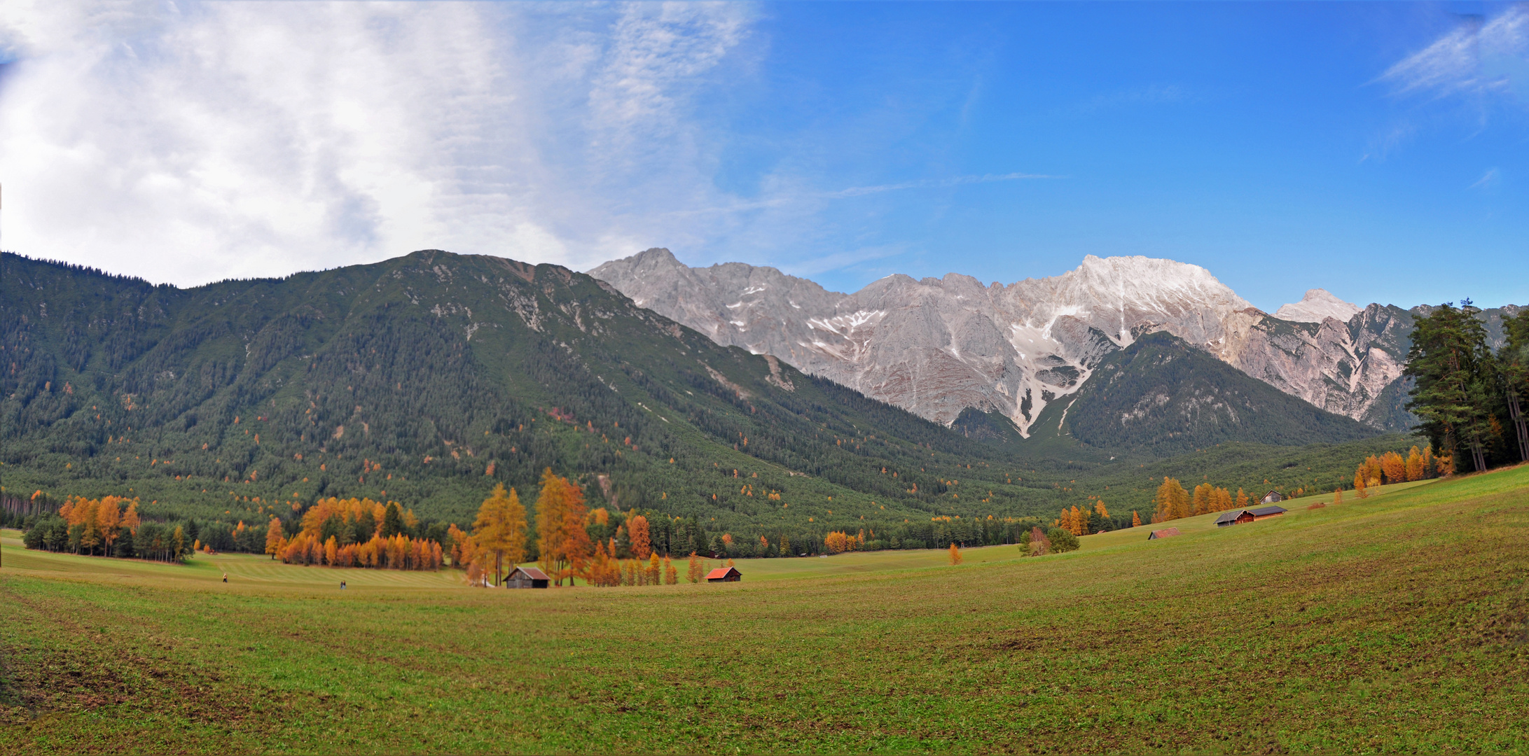 Mieminger Plateau im Herbst