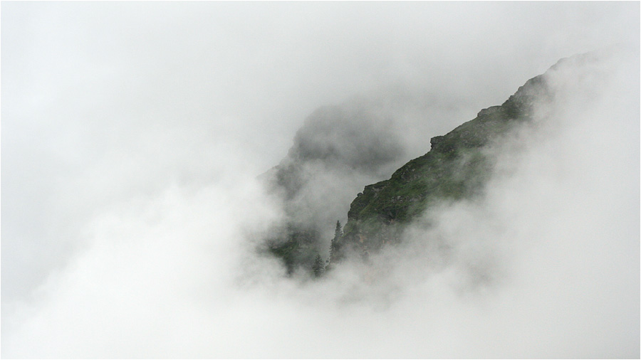 Mieses Wetter in der Silvretta...