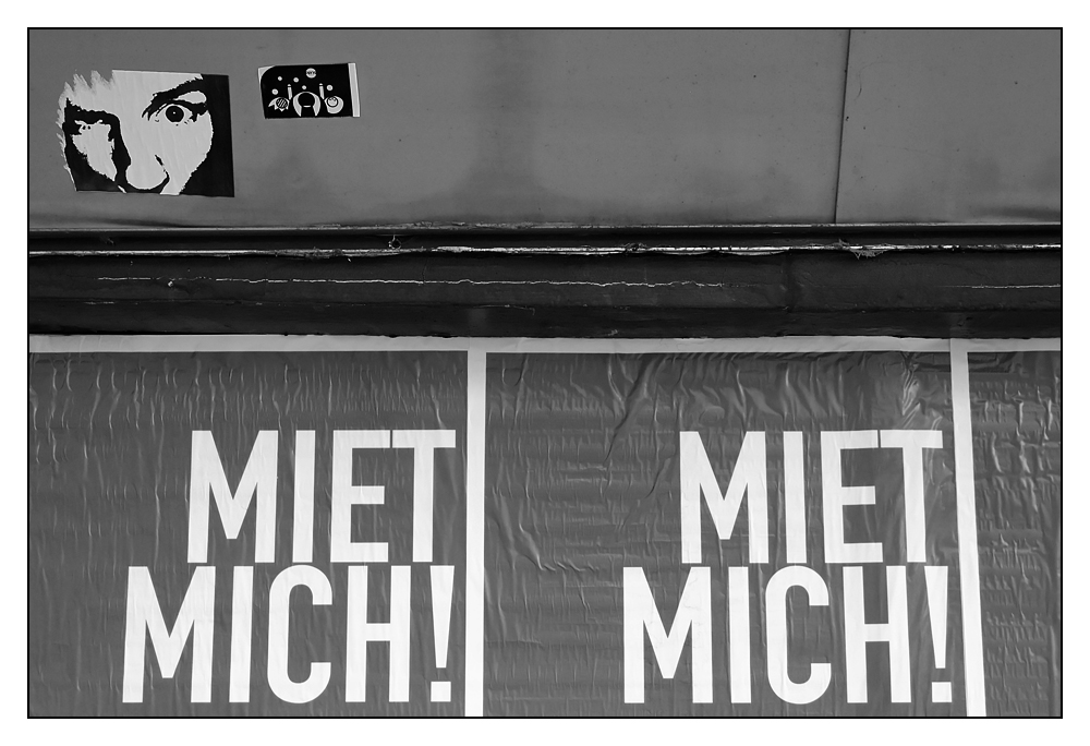 MIET MICH!