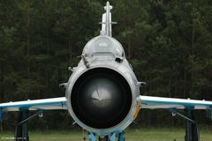 MIG 21 der Czech Air Force zur Elite 2007 in Lechfeld