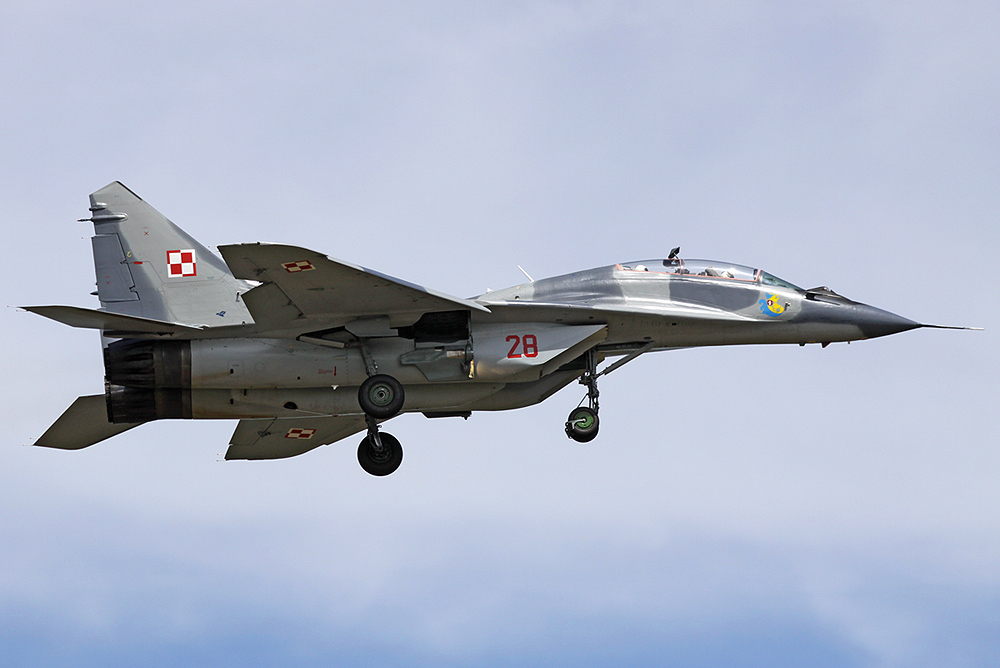 Mig-29UB Fulcrum Poland Air Force 28