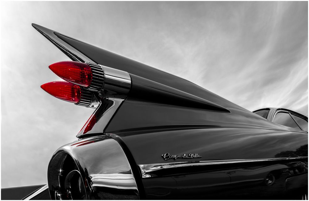 "Mighty Tailfin" - 59er Cadillac Eldorado Heckflosse