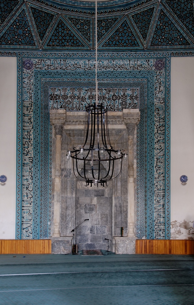 Mihrab - die Gebetsnische - Moschee in Konya