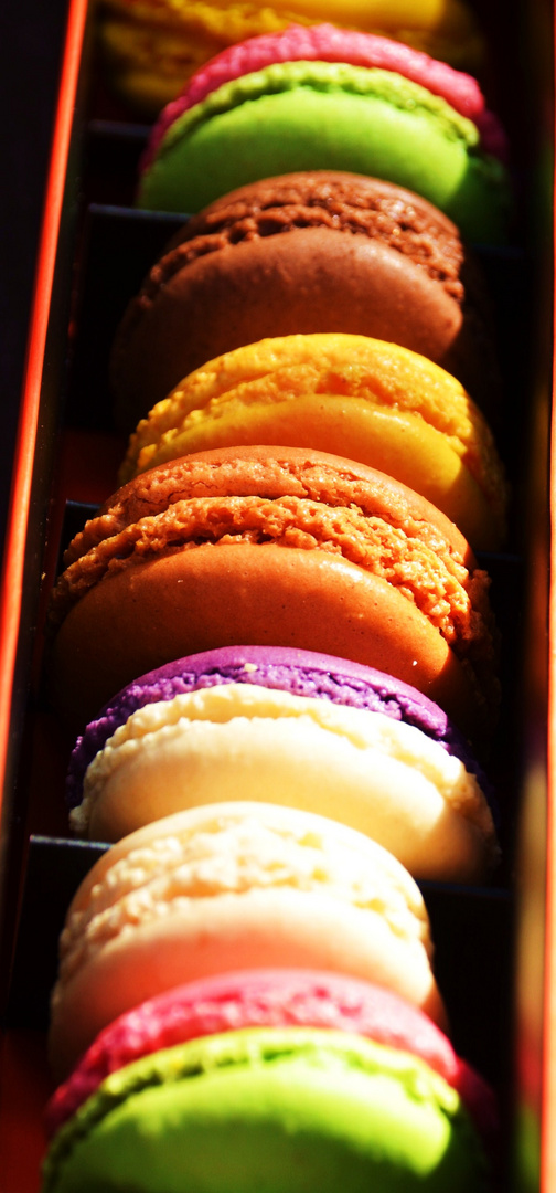 Miiam, macarons ! :D