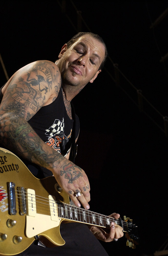 ....Mike Ness beim Posen!