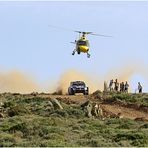 Mikkelsen mit Heli-Begleitung