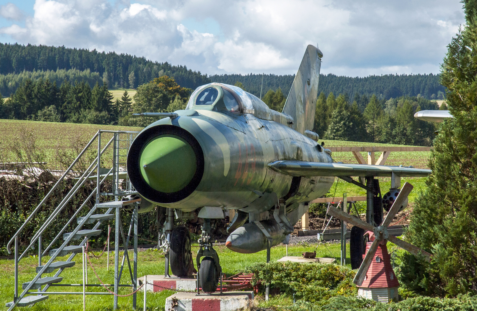 Mikojan/Gurewitsch Mig-21SPS  Nato-Code: FISHBEB F Cämmerswalde 2008 