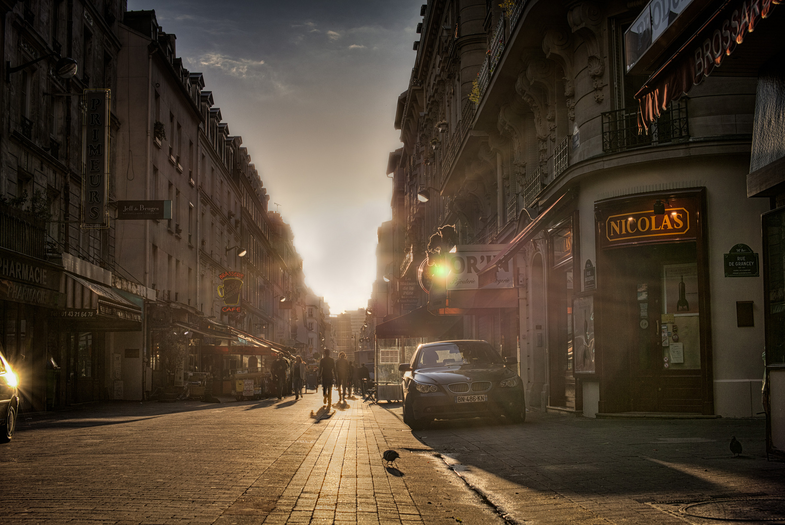 Mikrokosmos der Rue de la Daguerre (Paris)