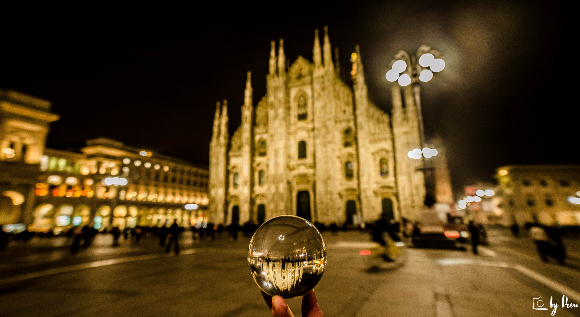 Milan Duomo at night