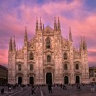 Milano al tramonto