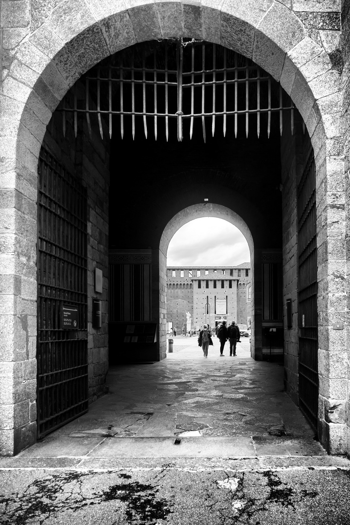 Milano, castello Sforzesco