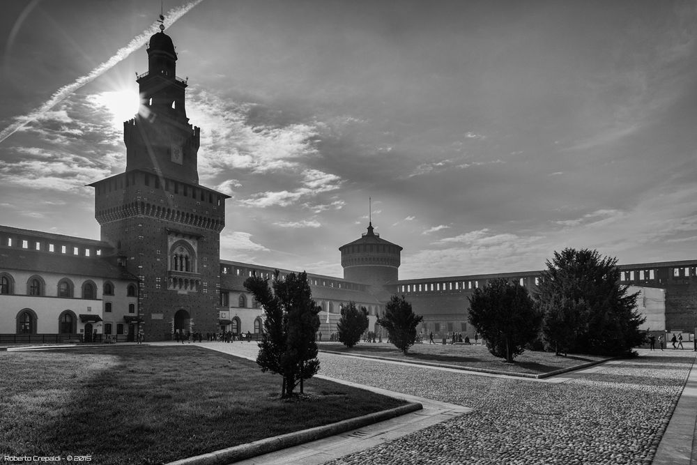 Milano, Castello Sforzesco, corte