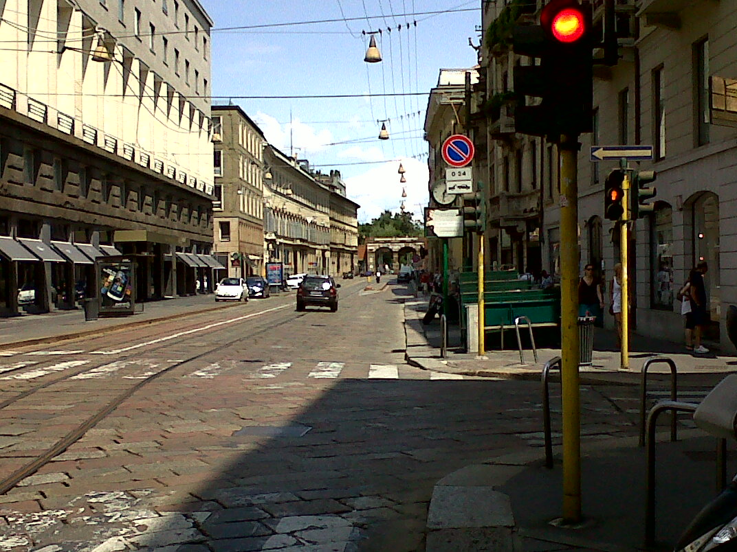 Milano deserta in agosto....