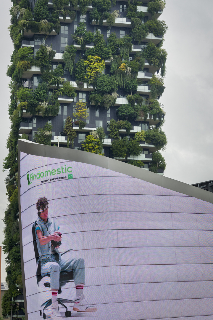 Milano, i giardini verticali