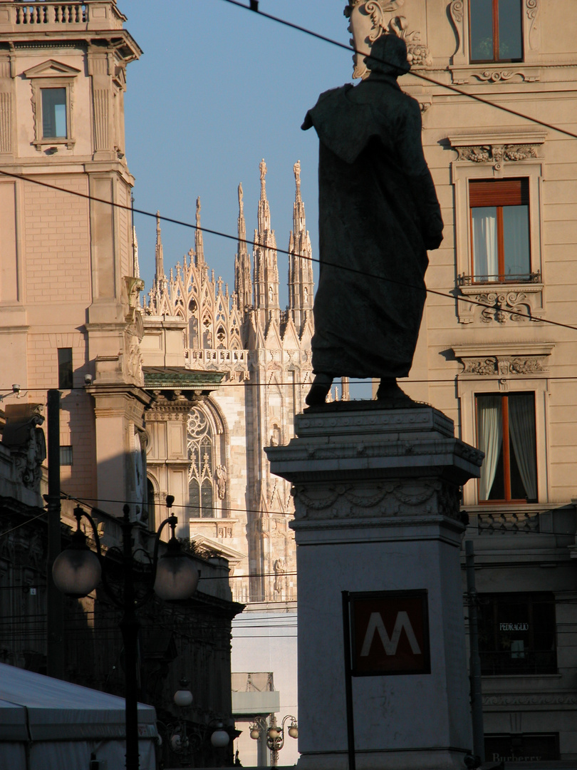 Milano Mailand Wunderschöner Spätsommer-Abend