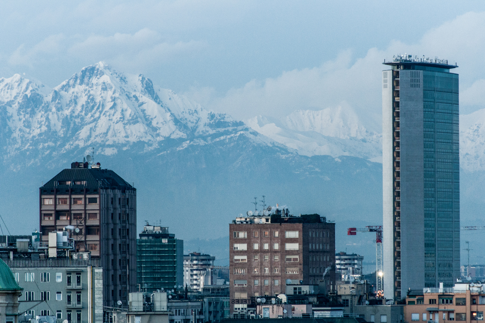 Milano, montagne