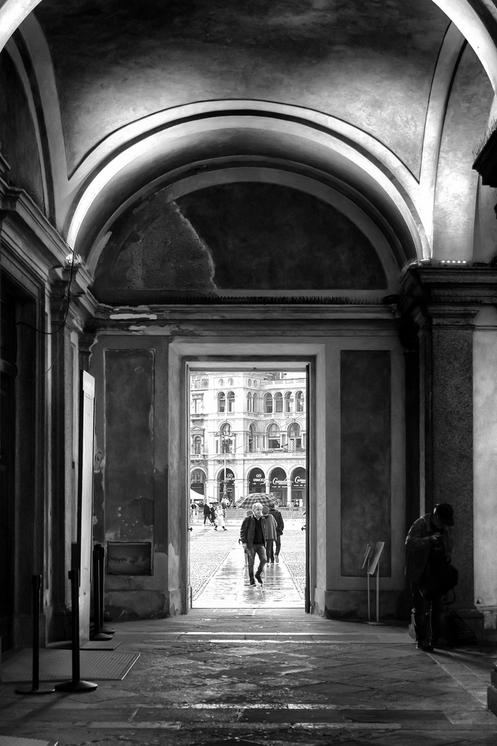 Milano, Palazzo Reale, portico