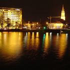 Milano - Panorama notturno dal Piazzale Fersatsche