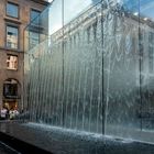 Milano, piazza del Liberty, la fontana