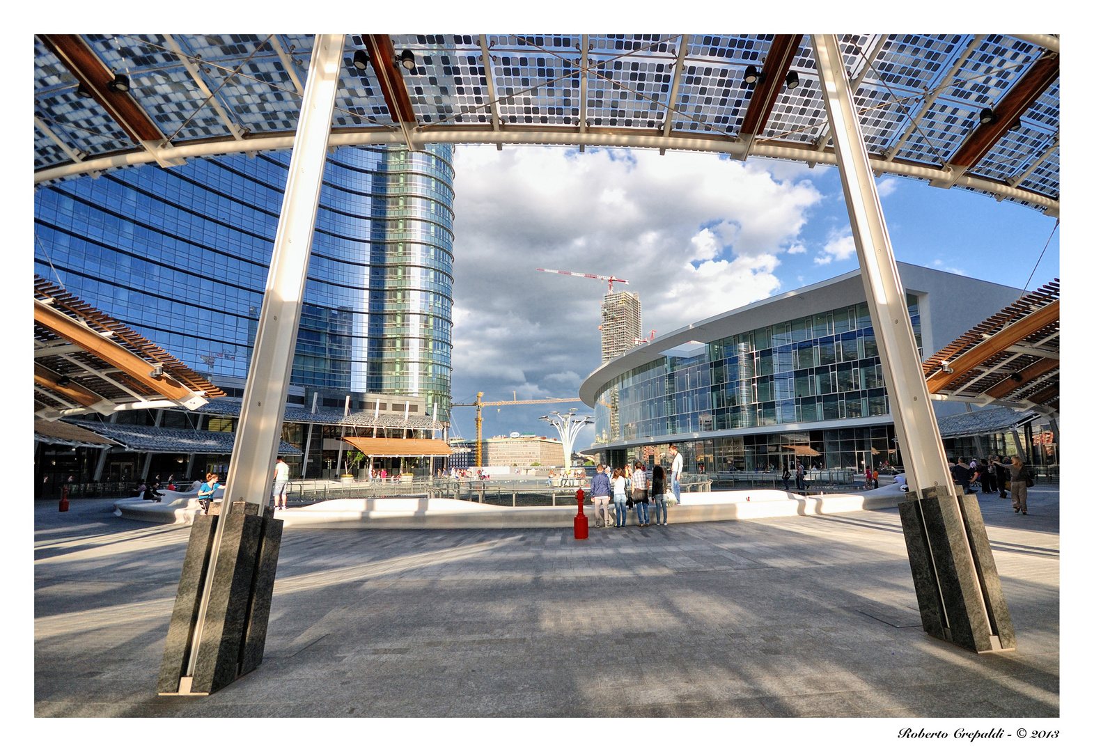 Milano, piazza Gae Aulenti