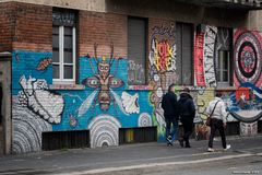 Milano, via Gola, murales