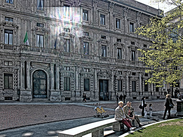 Milano,Palazzo Marino