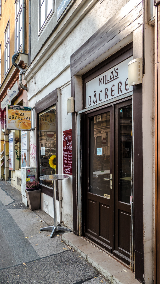 Mila's Bäckerei in der Josefstadt.