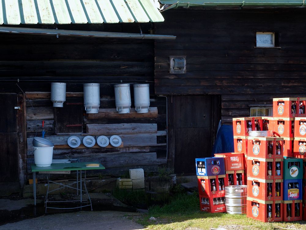 Milch oder doch lieber Bier?