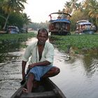 Milchboot- kapitän Kerala +Reisestory  Indien Ü1000K