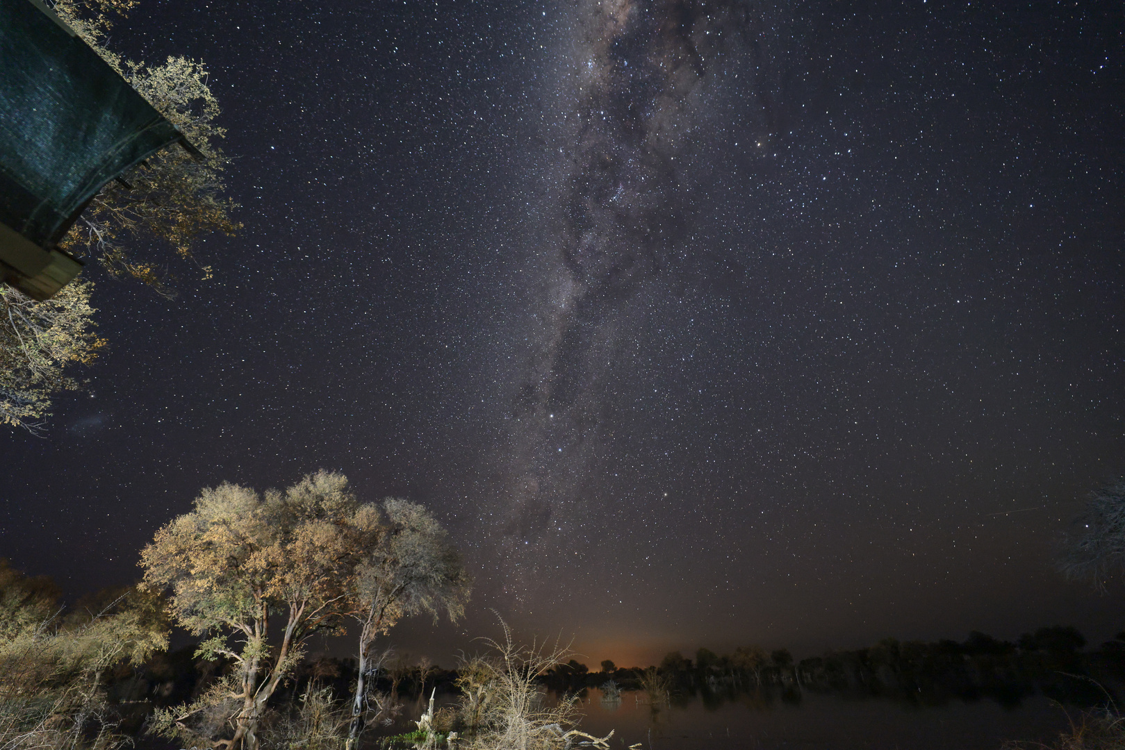 Milchstraße am Gomoti River - Okavango Delta