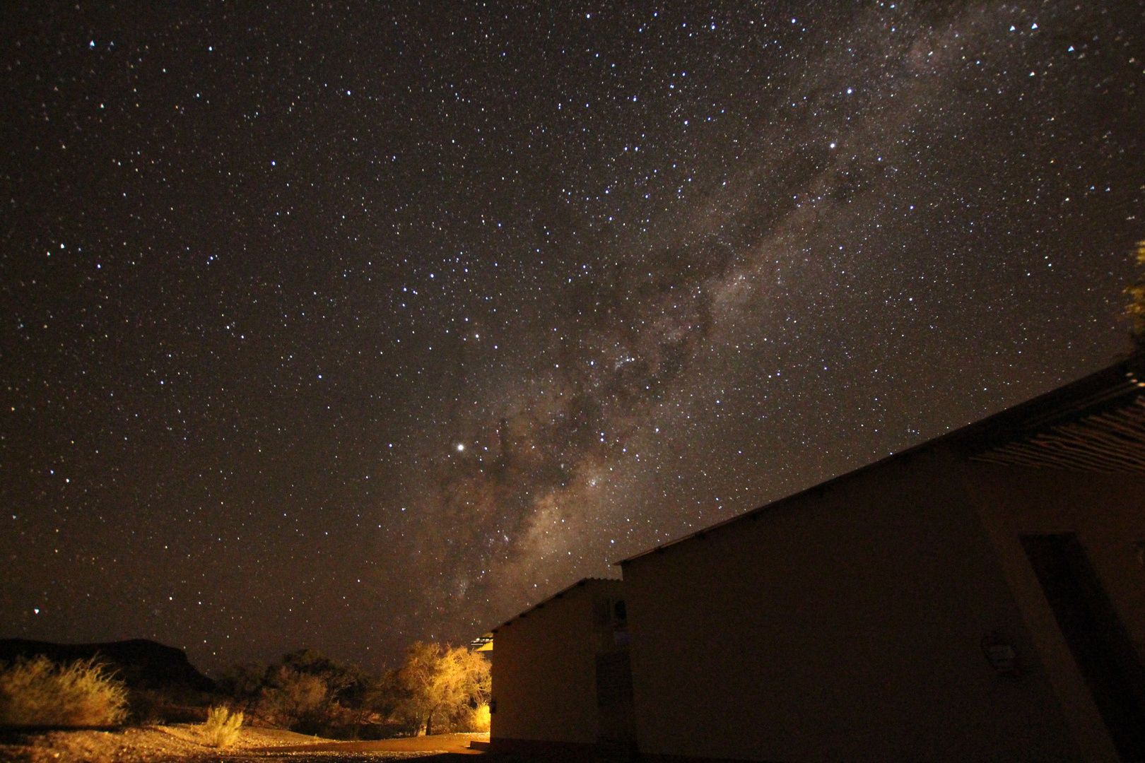 Milchstraße in Namibia