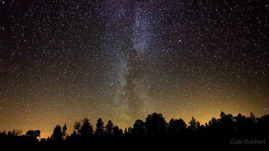 Milchstrasse in Schweden