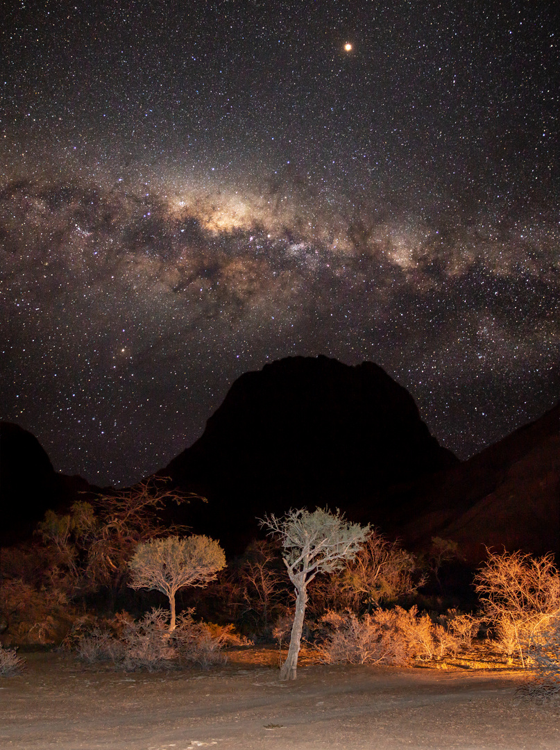 Milchstrasse in Spitzkoppe