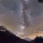 Milchstrasse / Milkyway über dem Zufrittsee in Südtirol