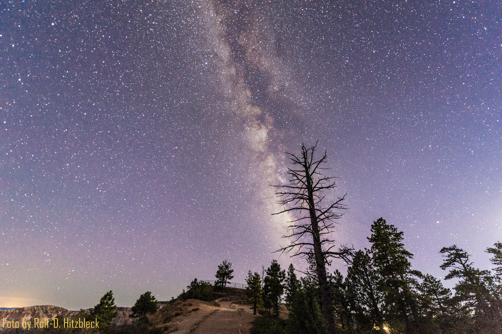 Milchstraße über dem Bryce Canyon National Park