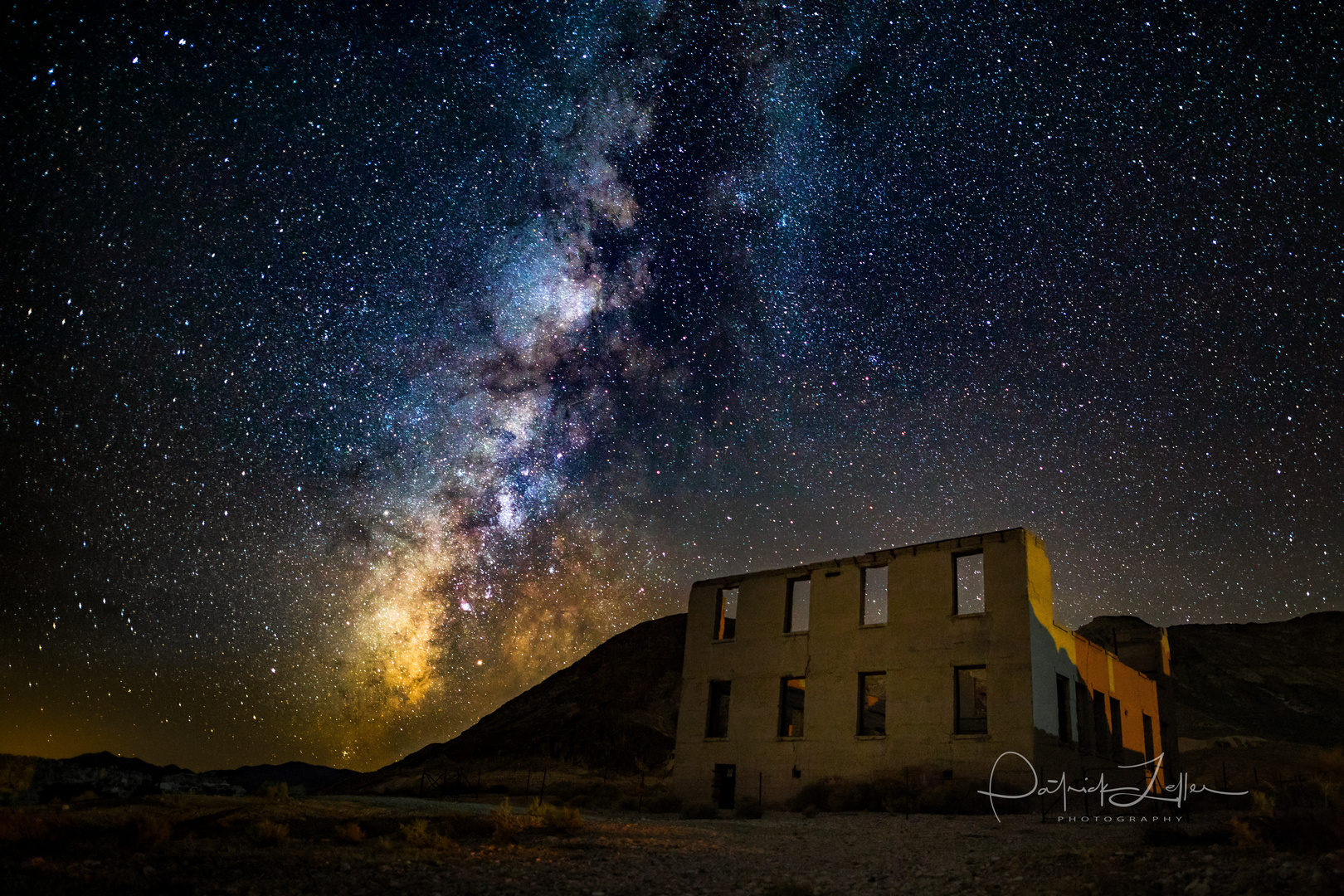 Milchstraße über dem Death Valley